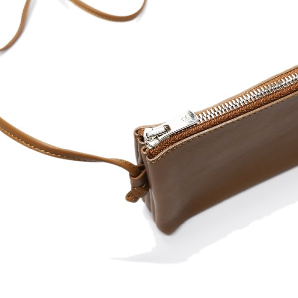 画像2: WILD SWANS(ワイルドスワンズ)LUMIERE(ルミエール)サコッシュバッグ/Camel(キャメル) (2)