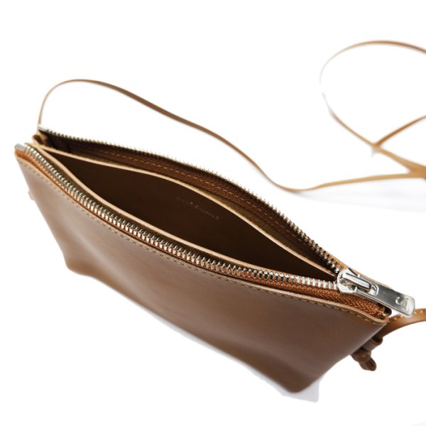 画像4: WILD SWANS(ワイルドスワンズ)LUMIERE(ルミエール)サコッシュバッグ/Camel(キャメル) (4)