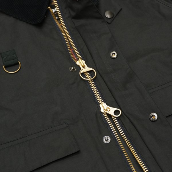 画像7: Barbour（バブァー）SPEY（スペイ）PEACH SKIN/Navy（ネイビー） (7)