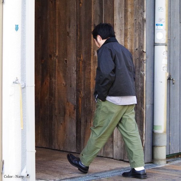 画像10: Barbour（バブァー）SPEY（スペイ）PEACH SKIN/Navy（ネイビー） (10)