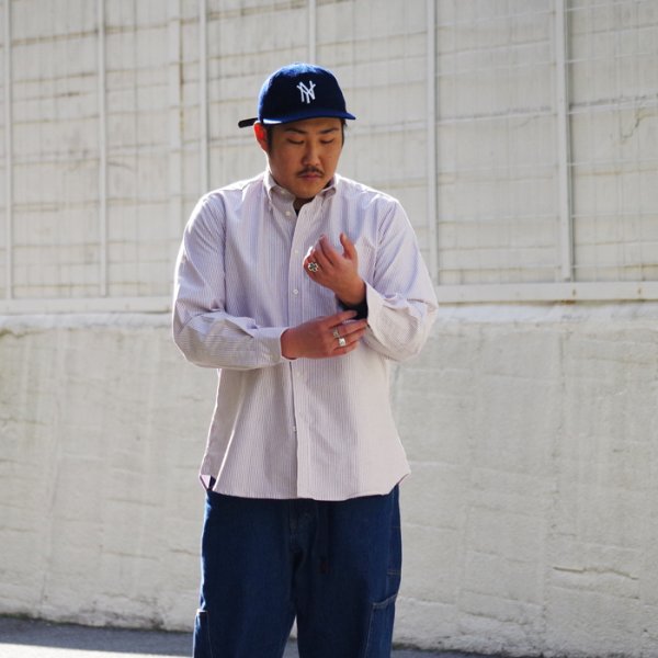 画像10: INDIVIDUALIZED SHIRTS(インディビジュアライズドシャツ)Classic Fit MBDM B.D. Shirt(クラシックフィットボタンダウンシャツ)"CANDY STRIPE" / Red(レッド) (10)