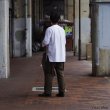 画像6: ＜30%OFF＞*A VONTADE（アボンタージ）Sleeping Shirts 3/4 Sleeve（スリーピングシャツ7分袖）Hard Twist Yarn Seersucker/White（ホワイト） (6)