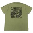 画像2: ENGINEERED GARMENTS（エンジニアードガーメンツ）Printed Cross Crew Neck T-Shirt（プリンテッドクロスクルーネックTシャツ）"JOE" / Olive（オリーブ） (2)