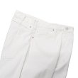 画像4: KAPTAIN SUNSHINE（キャプテンサンシャイン）Buckleback 5Pocket Denim Pants（バックルバック5ポケットデニムパンツ）10.5oz TWISTED SELVEDGE DENIM/White（ホワイト）【裾上げ無料】 (4)
