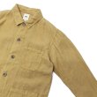 画像4: F.O.B FACTORY（エフオービーファクトリー）HEMP SHIRT JACKET（ヘンプシャツジャケット）HEMP OX/Khaki（カーキ） (4)