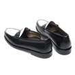 画像5: G.H.BASS（ジーエイチバス）LARSON MOC PENNY LOAFER（ラーソンモックペニーローファー）レザーソール/Black×White（ブラック×ホワイト） (5)