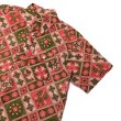 画像4: ENGINEERED GARMENTS（エンジニアードガーメンツ）Popover BD Shirt（ポップオーバーボタンダウンシャツ）"Cotton Ethno Print"/ Pink×Olive（ピンク×オリーブ） (4)