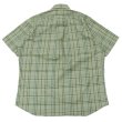 画像2: INDIVIDUALIZED SHIRTS（インディビジュアライズドシャツ）Classic Fit Short Sleeve MBDM B.D.Shirt（クラシックフィットショートスリーブボタンダウンシャツ）"HOT WEATHER MADRAS"/Basil（バジル） (2)
