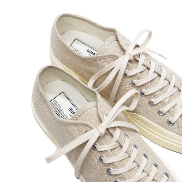 画像6: 『OUTLET』SUPERGA ARTIFACT（スペルガ アーティファクト）WORKWEAR Low cut（ワークウェアローカット）/ Salt Pepper Lt.Yellow（ソルトペッパーライトイエロー） (6)