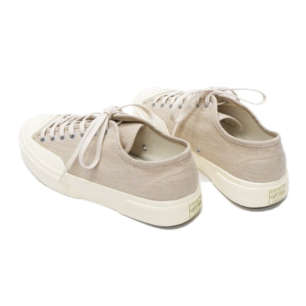 画像4: 『OUTLET』SUPERGA ARTIFACT（スペルガ アーティファクト）WORKWEAR Low cut（ワークウェアローカット）/ Salt Pepper Lt.Yellow（ソルトペッパーライトイエロー） (4)