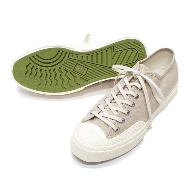 画像2: 『OUTLET』SUPERGA ARTIFACT（スペルガ アーティファクト）WORKWEAR Low cut（ワークウェアローカット）/ Salt Pepper Lt.Yellow（ソルトペッパーライトイエロー） (2)