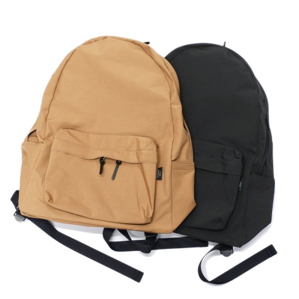 画像1: STANDARD SUPPLY（スタンダードサプライ）COMMUTE DAYPACK（コミュートデイパック）Cotton Nylon/Mocha（モカ）・Black（ブラック） (1)