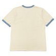 画像5: Good On（グッドオン）Short Sleeve Ringer Tee（ショートスリーブリンガーTシャツ）"Reactive Dye"/Orange（オレンジ）・Smoky Blue（スモーキブルー）・Olive（オリーブ） (5)