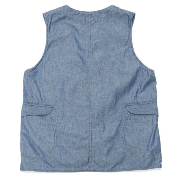 画像2: Post O'Alls（ポストオーバーオールズ）Royal Traveler（ロイヤルトラベラー）"Vintage Sheeting" / Chambray（シャンブレー）※Lサイズのみ (2)