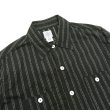 画像3: Post O'Alls（ポストオーバーオールズ）St.Louis（セント・ルイス）Dobby Stripe/Black（ブラック） (3)