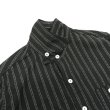 画像6: Post O'Alls（ポストオーバーオールズ）St.Louis（セント・ルイス）Dobby Stripe/Black（ブラック） (6)