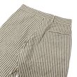 画像5: ENGINEERED GARMENTS（エンジニアードガーメンツ）Sunset Short（サンセットショーツ）"LC Stripe" / Natural×Black（ナチュラル×ブラック） (5)