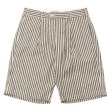 画像1: ENGINEERED GARMENTS（エンジニアードガーメンツ）Sunset Short（サンセットショーツ）"LC Stripe" / Natural×Black（ナチュラル×ブラック） (1)