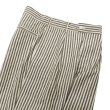 画像3: ENGINEERED GARMENTS（エンジニアードガーメンツ）Sunset Short（サンセットショーツ）"LC Stripe" / Natural×Black（ナチュラル×ブラック） (3)