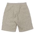 画像2: ENGINEERED GARMENTS（エンジニアードガーメンツ）Sunset Short（サンセットショーツ）"LC Stripe" / Natural×Black（ナチュラル×ブラック） (2)