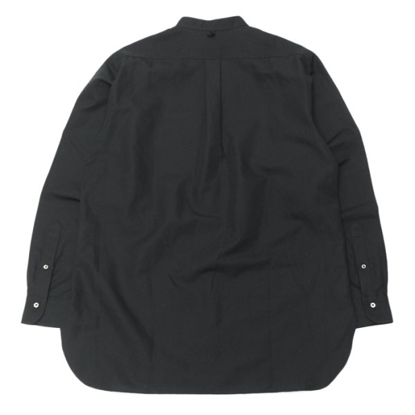 画像5: *A VONTADE(アボンタージ)Banded Collar Shirts(バンドカラーシャツ)"Cotton Linen Chambray" / White(ホワイト)・Black(ブラック) (5)