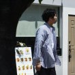 画像9: *A VONTADE（アボンタージ）Banded Collar Shirts（バンドカラーシャツ）"Cotton Linen Chambray" / Navy Stripe（ネイビーストライプ） (9)