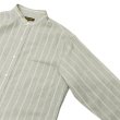 画像4: *A VONTADE（アボンタージ）Banded Collar Shirts（バンドカラーシャツ）"End on End Broad" / Blue Stripe（ブルーストライプ）※Mサイズのみ (4)