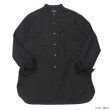 画像4: *A VONTADE（アボンタージ）Banded Collar Shirts（バンドカラーシャツ）"Cotton Linen Chambray" / White（ホワイト）・Black（ブラック） (4)