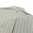 画像6: *A VONTADE（アボンタージ）Banded Collar Shirts（バンドカラーシャツ）"End on End Broad" / Blue Stripe（ブルーストライプ）※Mサイズのみ (6)
