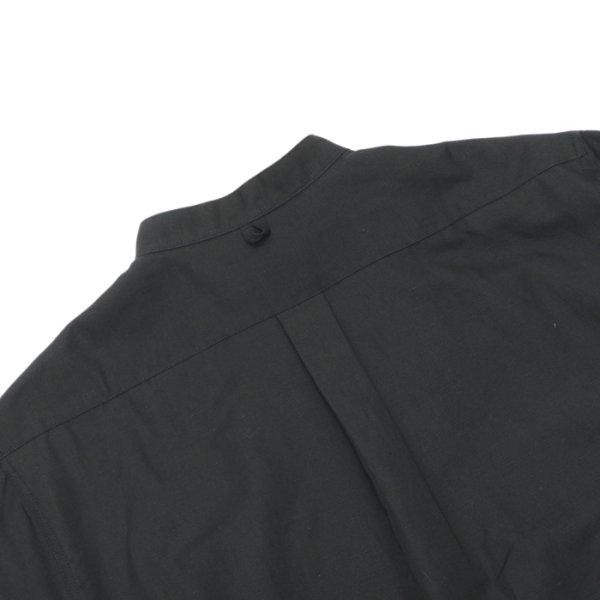 画像9: *A VONTADE(アボンタージ)Banded Collar Shirts(バンドカラーシャツ)"Cotton Linen Chambray" / White(ホワイト)・Black(ブラック) (9)