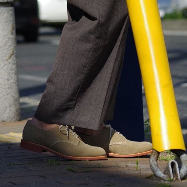 画像10: SANDERS（サンダース）Officer Shoe（オフィサーシューズ）"Suede Leather" / Dirty Buck（ダーティバックス） (10)