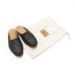 画像8: MOHINDERS（モヒンダーズ）CITY SLIPPER（シティースリッパ）WOVEN/Black（ブラック） (8)