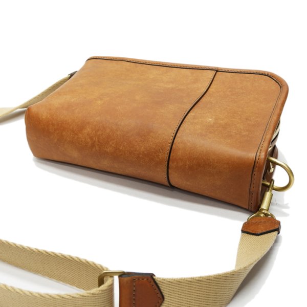 画像7: WILD SWANS(ワイルドスワンズ)COLLIER(コリアー)ショルダーバッグ"プエブロ"/Cognac(コニャック) (7)