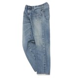 F.O.B FACTORY（エフオービーファクトリー）SELVEDGE 66 DENIM 5P（セルヴィッチ66デニム5P）"13oz Selvedge Denim" / Used（ユーズド加工）【裾上げ無料】