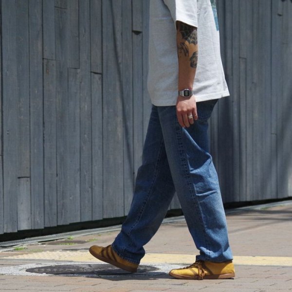 画像10: F.O.B FACTORY(エフオービーファクトリー)SELVEDGE 66 DENIM 5P(セルヴィッチ66デニム5P)"13oz Selvedge Denim" / Used(ユーズド加工)【裾上げ無料】 (10)