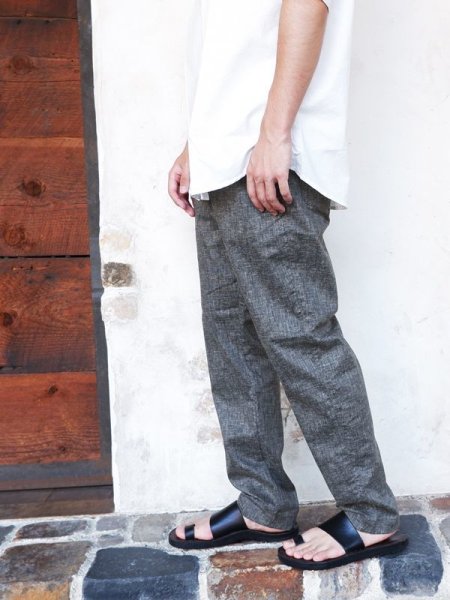 画像11: F.O.B FACTORY(エフオービーファクトリー)EASY PANTS(イージーパンツ)”CL SOLOTEX" / Charcoal(チャコールグレー)【裾上げ無料】 (11)