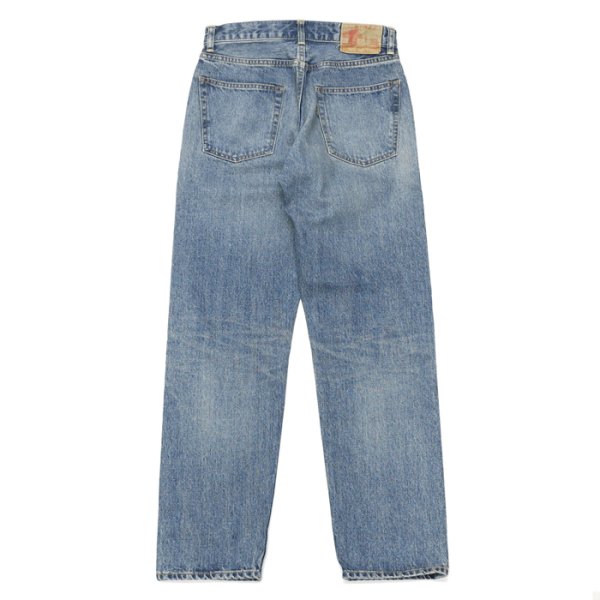 画像2: F.O.B FACTORY(エフオービーファクトリー)SELVEDGE 66 DENIM 5P(セルヴィッチ66デニム5P)"13oz Selvedge Denim" / Used(ユーズド加工)【裾上げ無料】 (2)