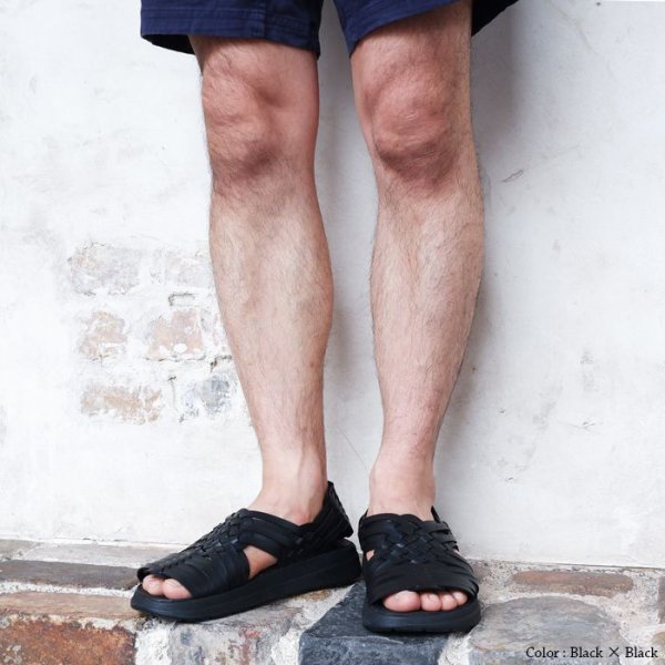 画像9: MALIBU SANDALS(マリブサンダルズ)CANYON(キャニオン)"VEGAN LEATHER" / Whiskey×Dark Brown(ウイスキー×ダークブラウン) (9)