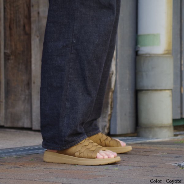 画像10: MALIBU SANDALS(マリブサンダルズ)ZUMA(ズマ)"POLYESTER" / Black×Black(ブラック×ブラック) (10)