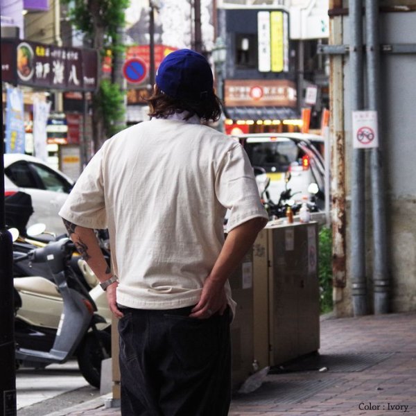 画像8: BARBARIAN(バーバリアン)カジュアルラガーシャツショートスリーブ 8oz-NEW FIT-(SOLID)/Navy(ネイビー) (8)