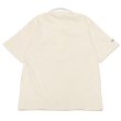 画像2: BARBARIAN（バーバリアン）カジュアルラガーシャツショートスリーブ 8oz-NEW FIT-（SOLID）/Ivory（アイボリー） (2)