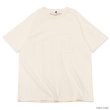 画像2: Nigel Cabourn（ナイジェル・ケーボン）BASIC T-SHIRT（ベーシックTシャツ）9.5oz Open end Cotton/Ivory（アイボリー）・Charcoal（チャコールグレー） (2)