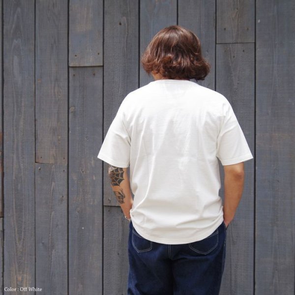 画像9: Nigel Cabourn(ナイジェル・ケーボン)9.5oz BASIC T-SHIRT(9.5ozベーシックTシャツ)/ Off White(オフホワイト) (9)