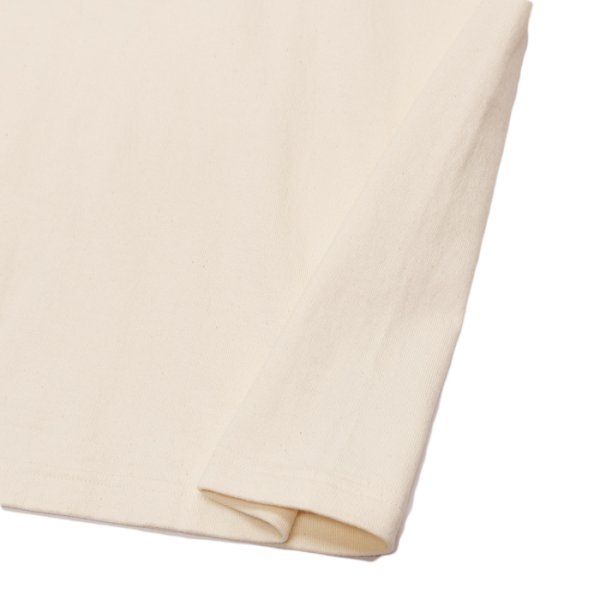画像10: Nigel Cabourn(ナイジェル・ケーボン)9.5oz BASIC T-SHIRT(9.5ozベーシックTシャツ)/ Ivory(アイボリー)・Black(ブラック) (10)