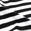 画像10: BARBARIAN（バーバリアン）カジュアルクルーネックシャツショートスリーブ 　”1/2 TWO COLOUR STRIPES” / Yellow×White+Graphite（イエロー×ホワイト+グラファイト）・Black×White+Raspberry（ブラック×ホワイト+ラズベリー） (10)