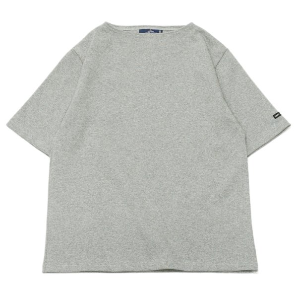 画像1: SAINT JAMES（セントジェームス）OUESSANT SHORT SLEEVE（ウエッソンショートスリーブ）/GRIS（グレー） (1)