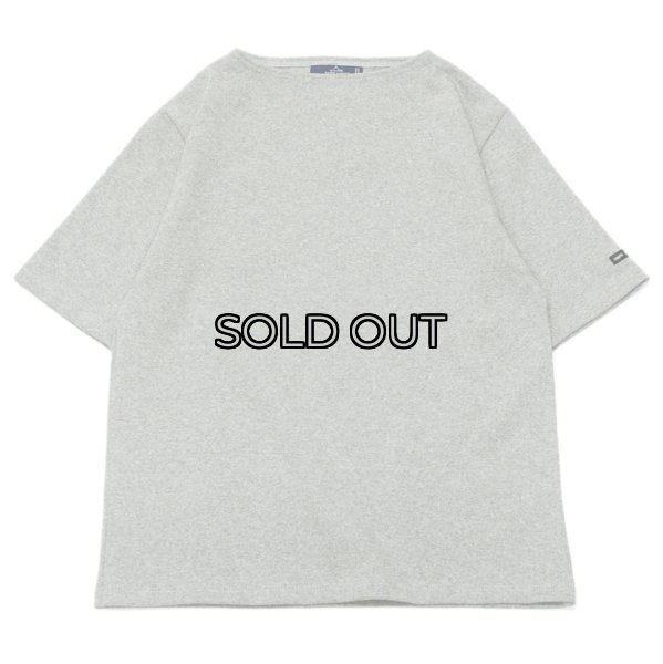 画像1: SAINT JAMES（セントジェームス）OUESSANT SHORT SLEEVE（ウエッソンショートスリーブ）/GRIS（グレー） (1)