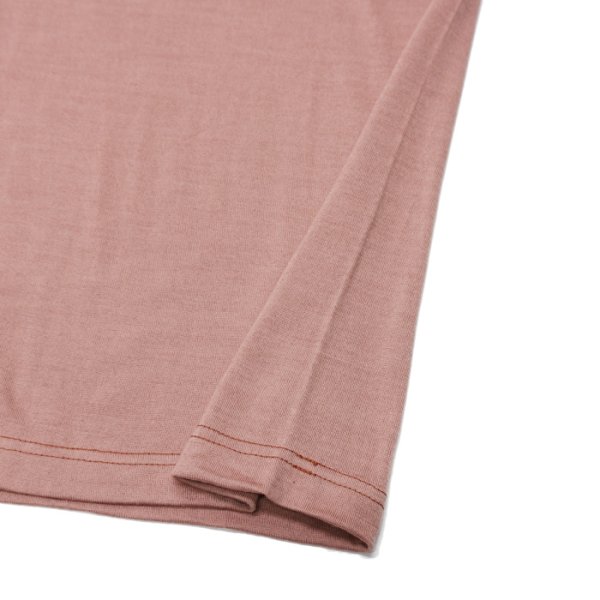 画像5: ＜40%OFF＞FilMelange（フィルメランジェ）WOOL-SUNNY（ウールサニー）"ニュージーランドメリノウール天竺" / Mocha Pink（モカピンク） (5)