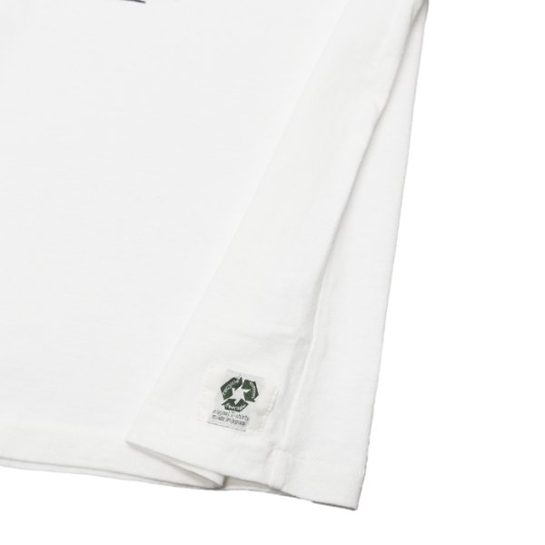 画像9: free rage（フリーレイジ）リサイクルコットンプリントTee / White（ホワイト）・Sumi（スミクロ） (9)