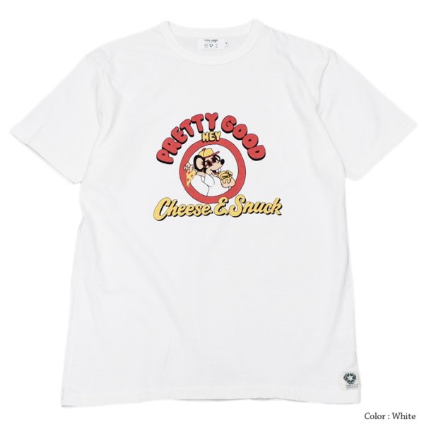 画像2: free rage（フリーレイジ）リサイクルコットンプリントTee / White（ホワイト）・Sumi（スミクロ） (2)